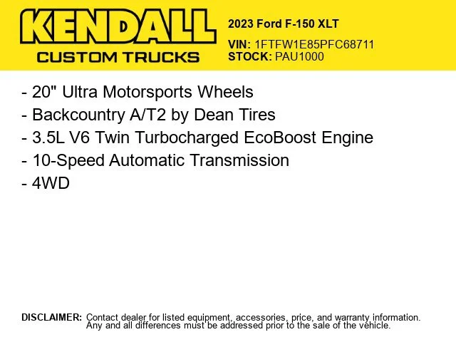 Used 2023 Blue Ford XLT image 2