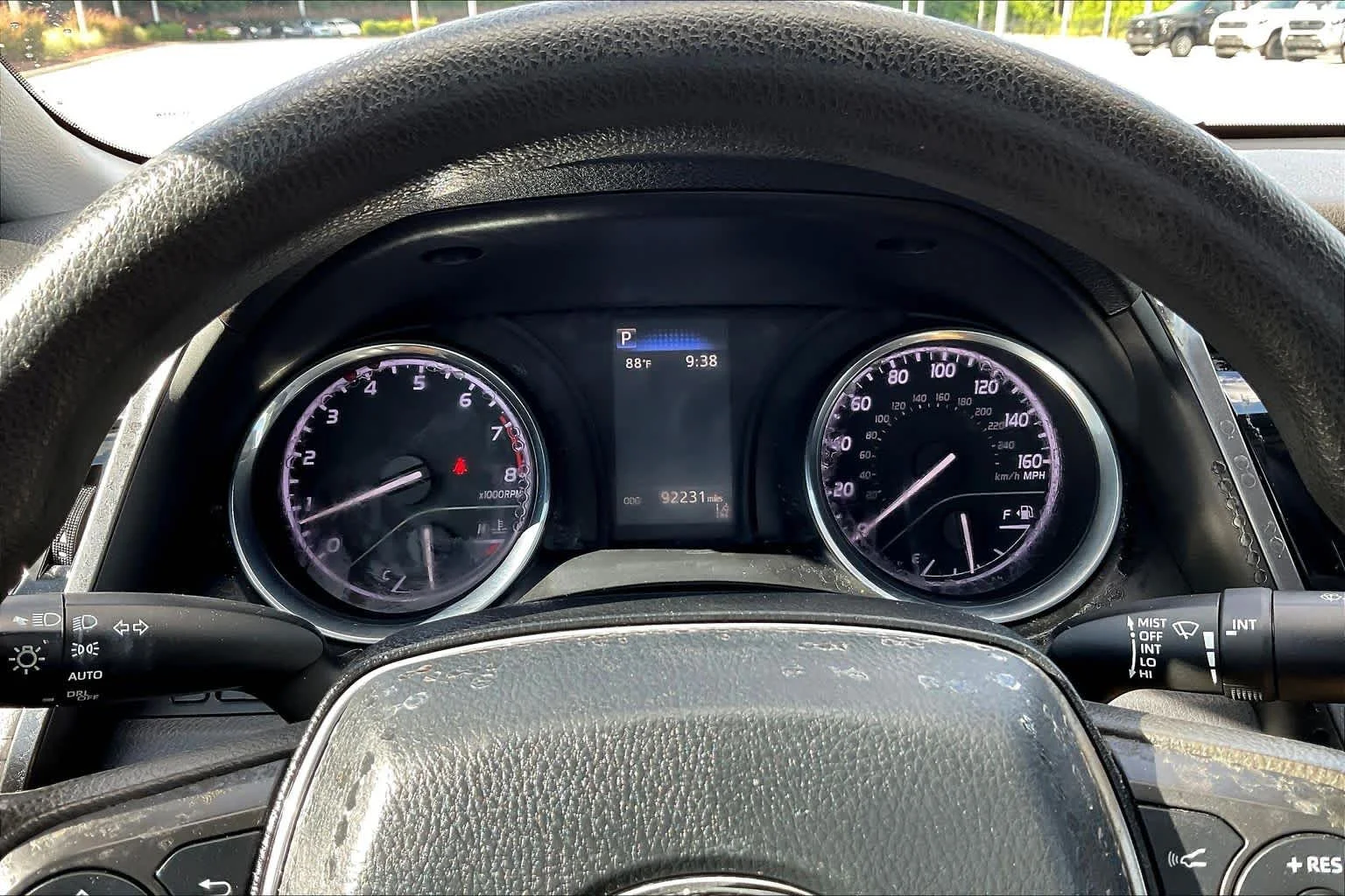 Used 2019 Galactic Aqua Mica Toyota L image 24