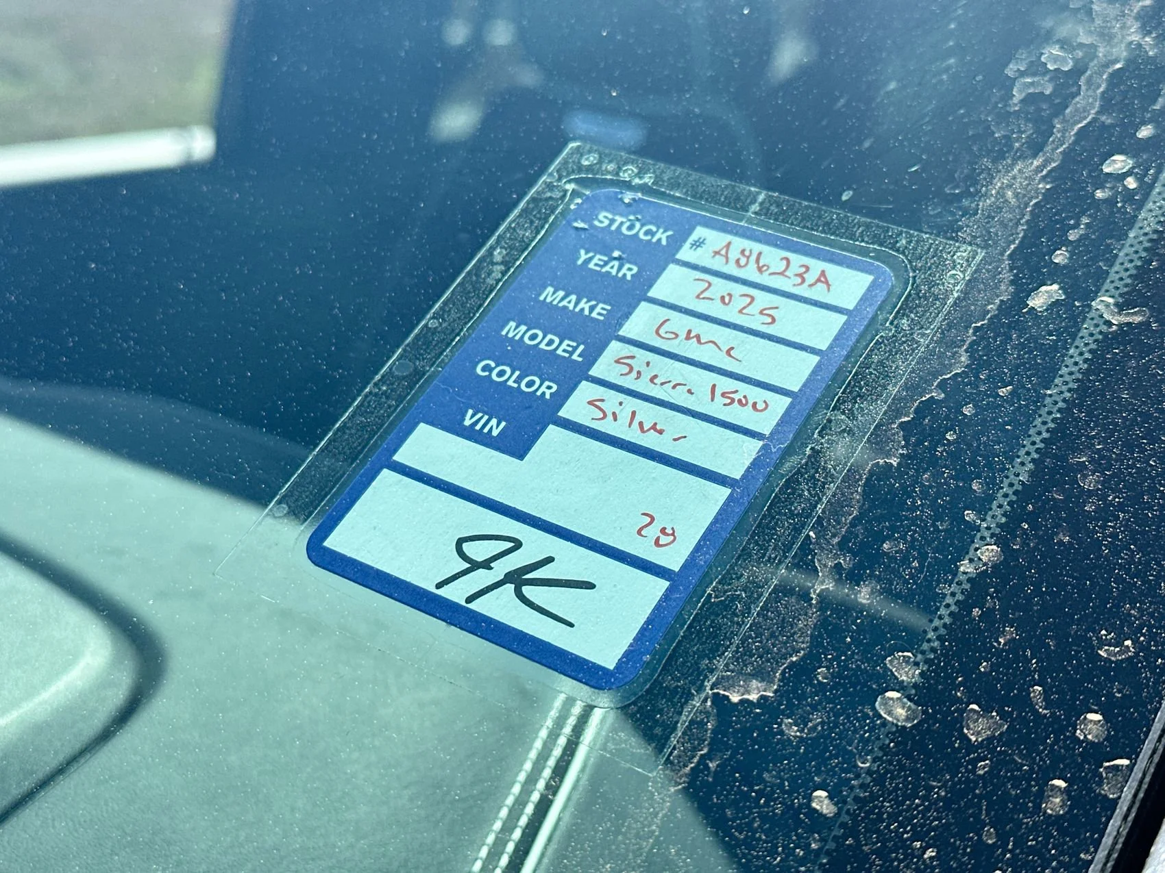 Used 2025 Sterling Metallic GMC AT4X image 27