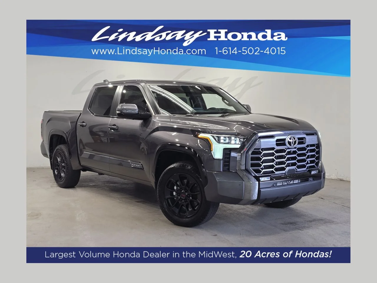 Used 2025 Magnetic Gray Metallic Toyota Platinum image 1