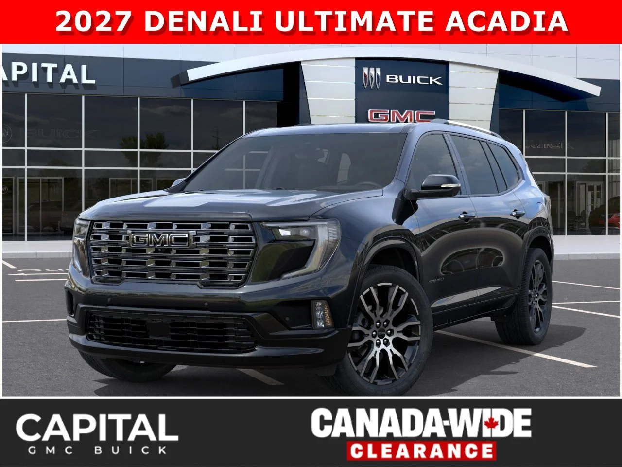 New 2027 EBONY TWILIGHT METALLIC GMC Denali Ultimate image 1
