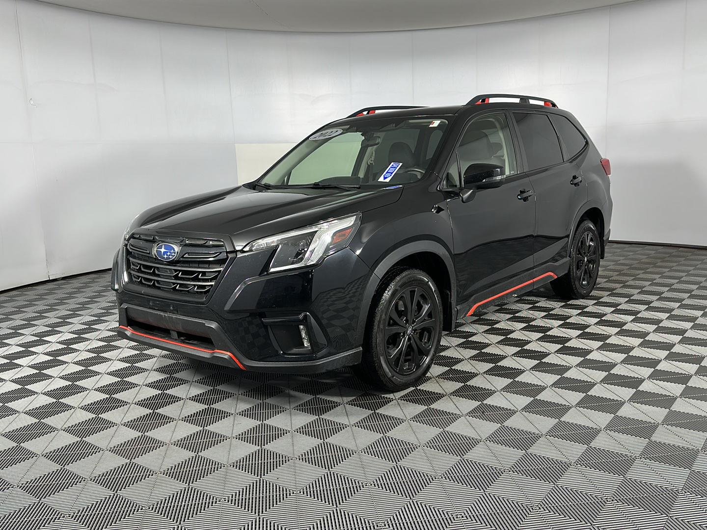 Used 2022 Crystal Black Silica Subaru Sport image 3