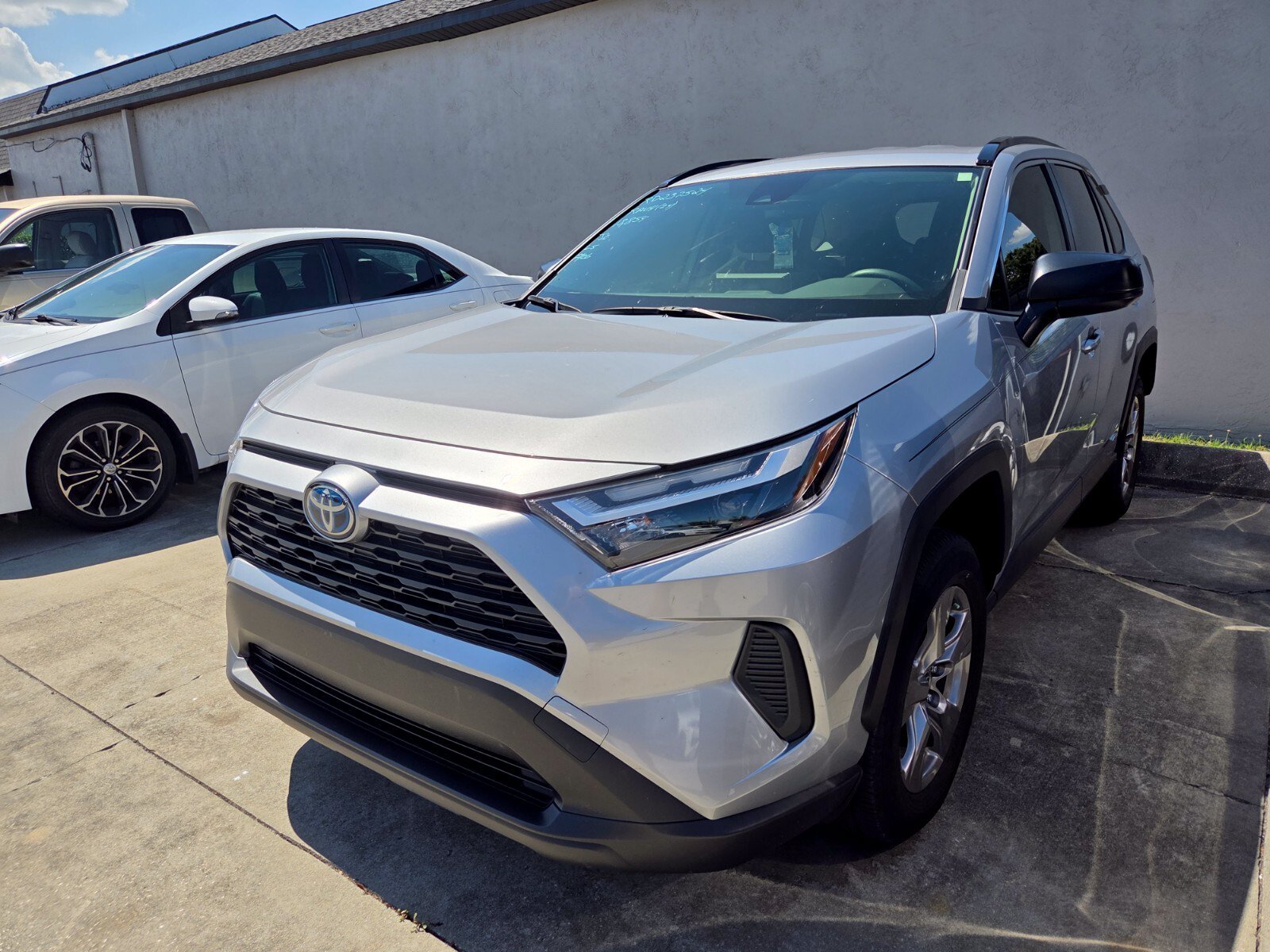 Used 2024 Silver Sky Metallic Toyota LE image 2