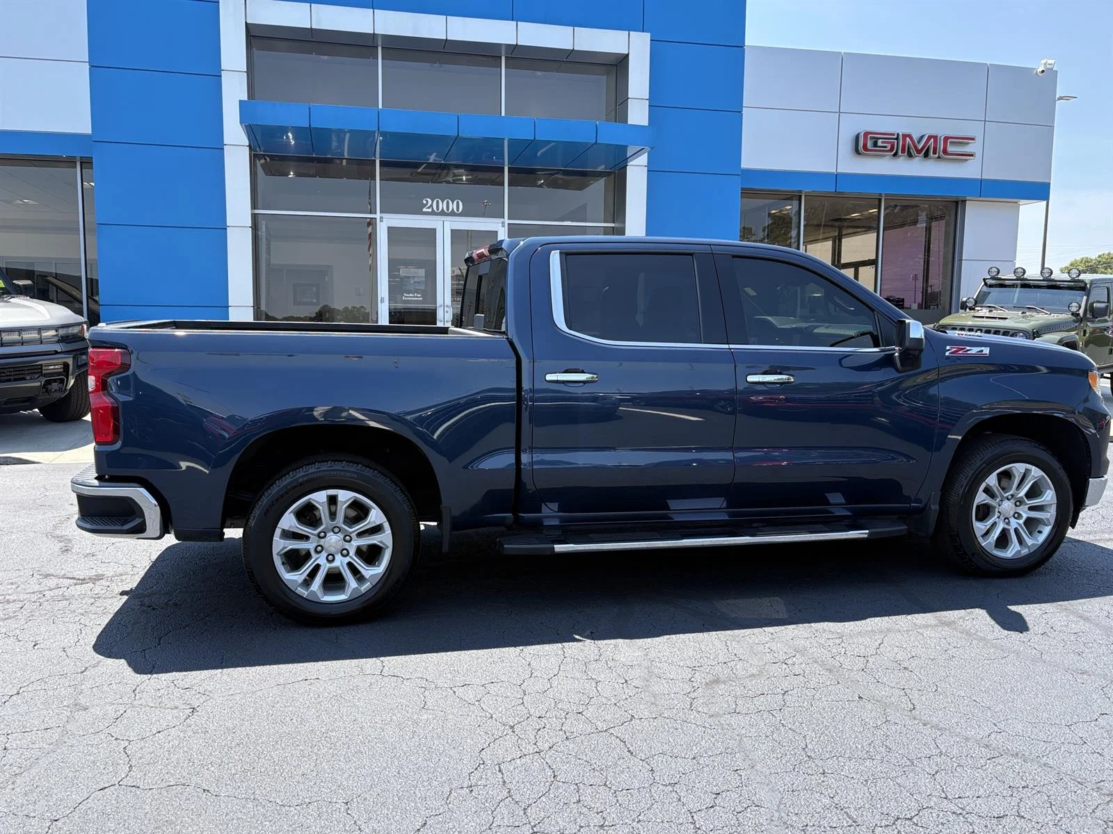 Used 2022 NORTHSKY BLUE METALLIC Chevrolet LTZ image 2