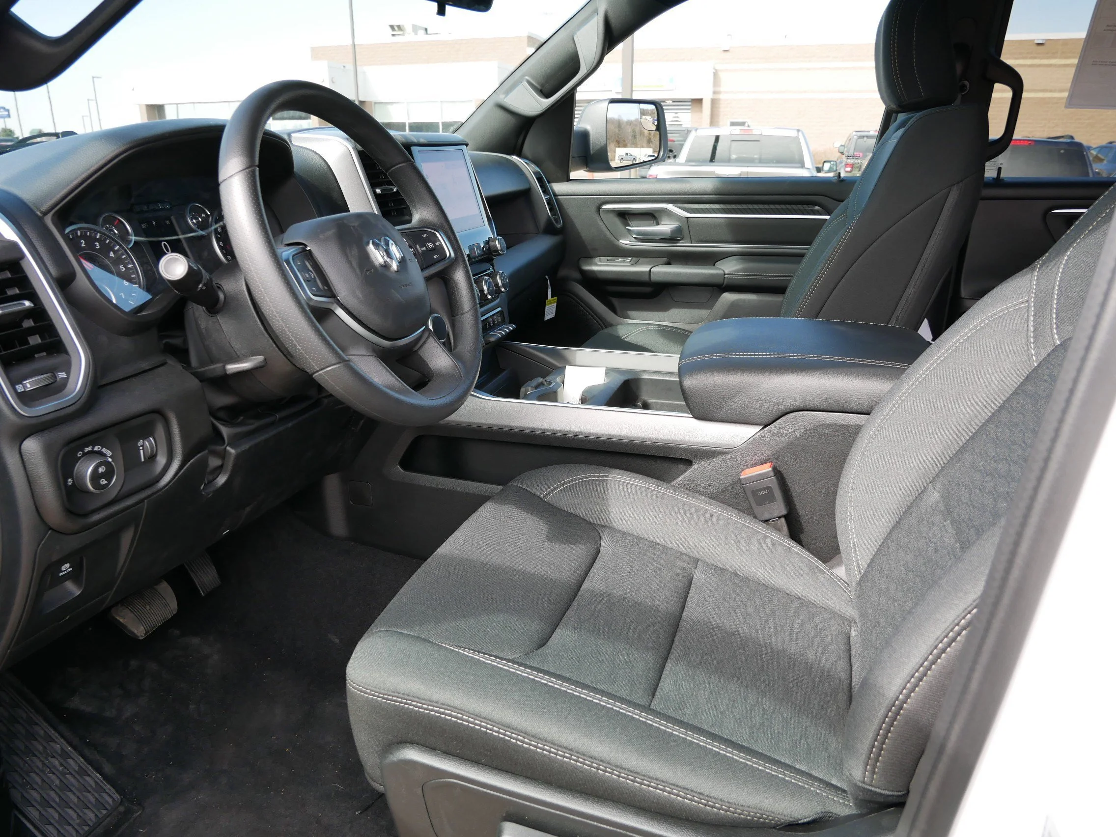 New 2026 Bright White Clearcoat RAM Big Horn image 8