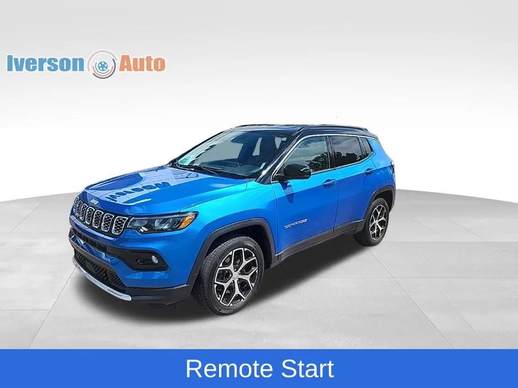 Used 2024 Hydro Blue Jeep Limited image 8