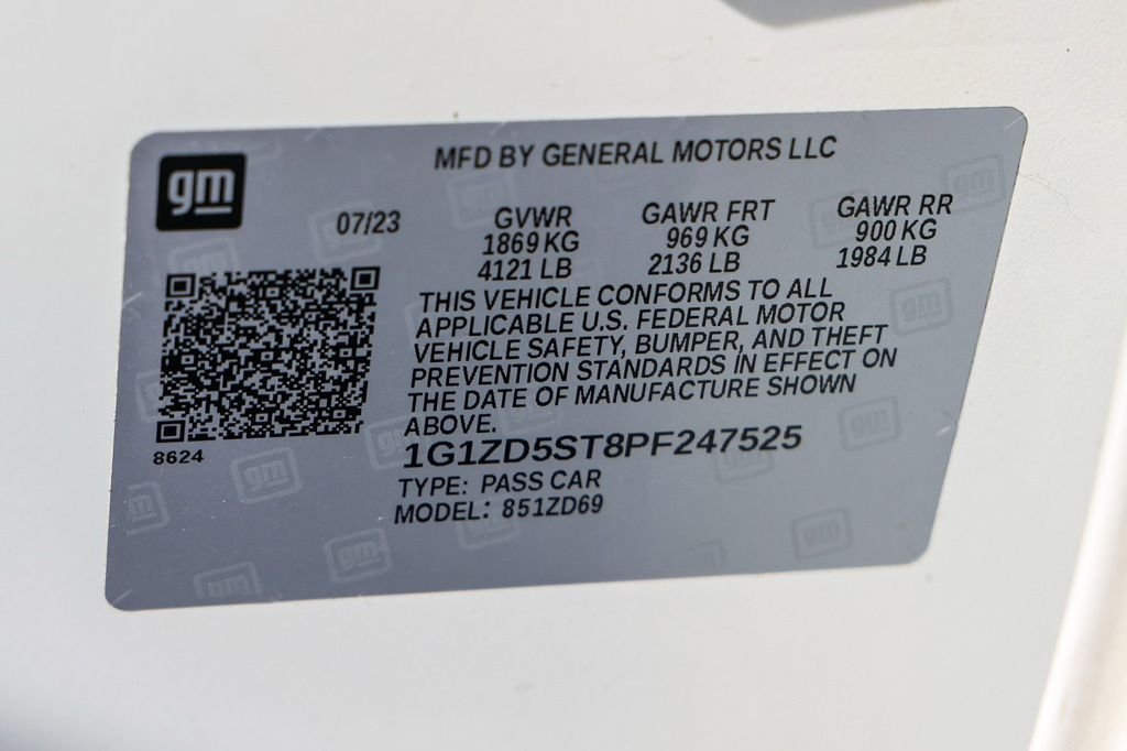 Used 2023 White Chevrolet LT image 67