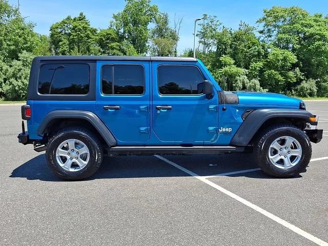 Used 2020 Teal Jeep Sport S 4x4 image 8