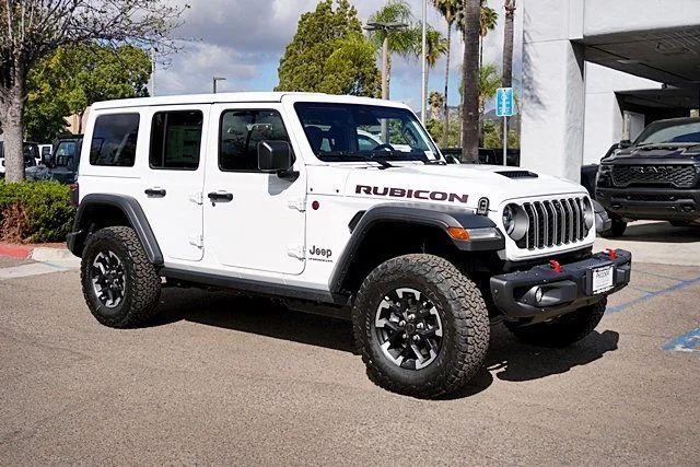 New 2026 Bright White Clearcoat Jeep Rubicon image 6