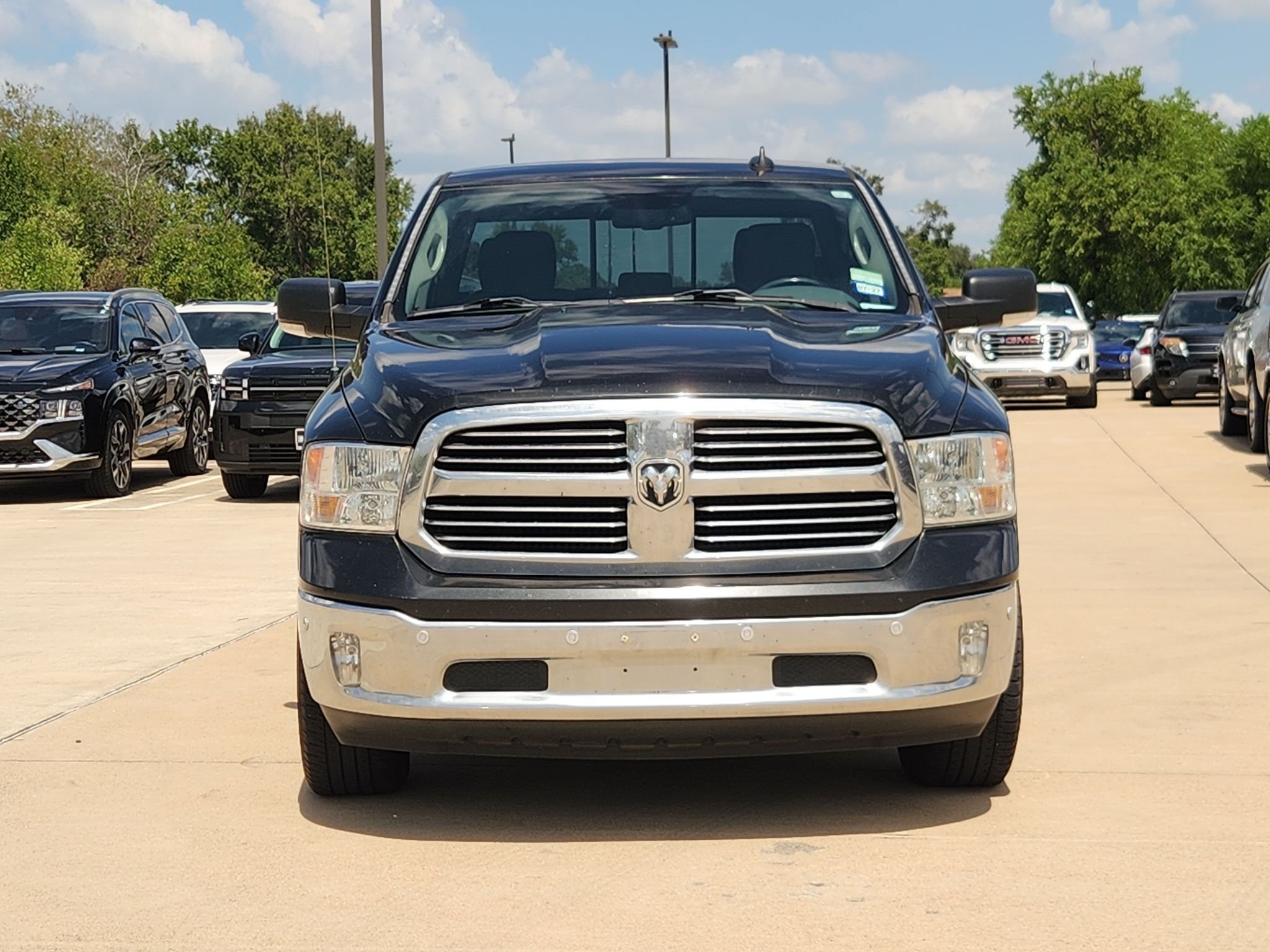 Used 2017 Brilliant Black Crystal Pearlcoat Ram Big Horn image 2