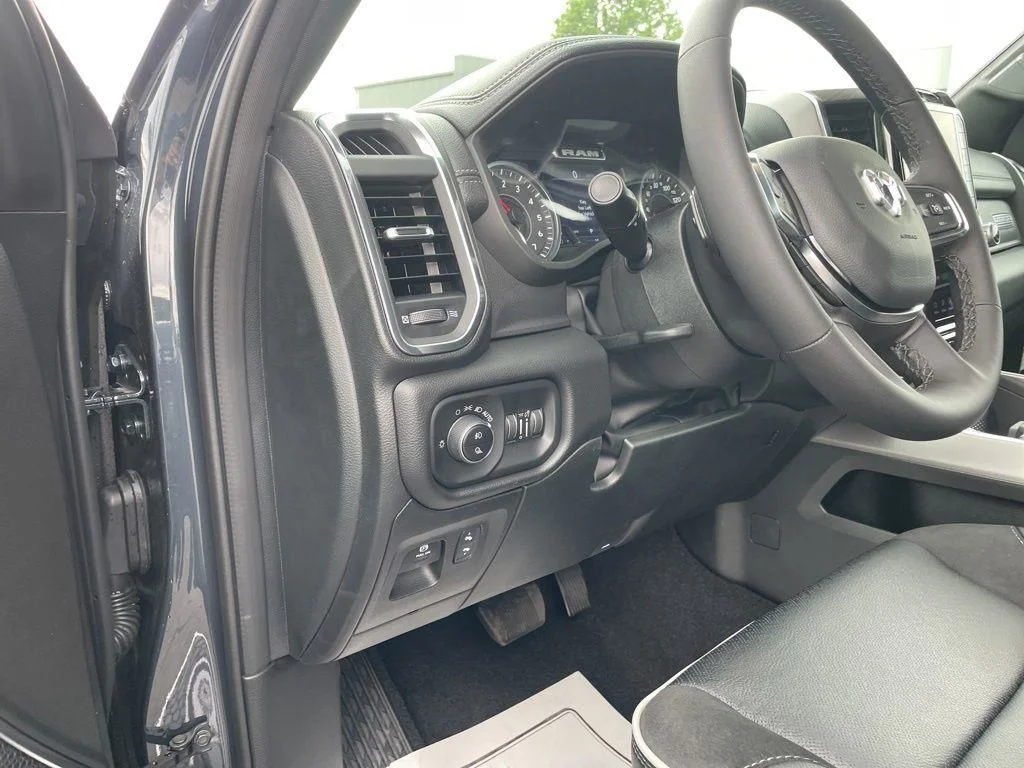 New 2026 Forged Blue Metallic Exterior Paint RAM Laramie image 23