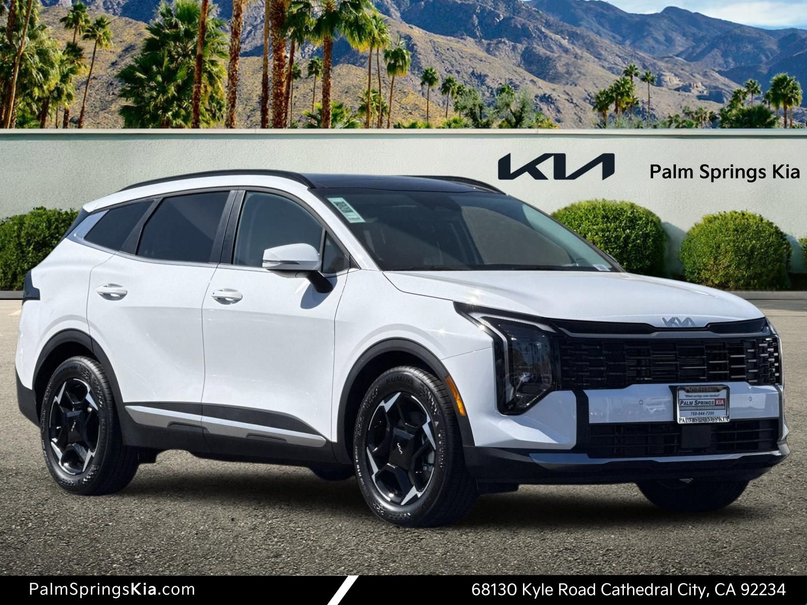 New 2026 Glacial White Pearl Kia EX image 1