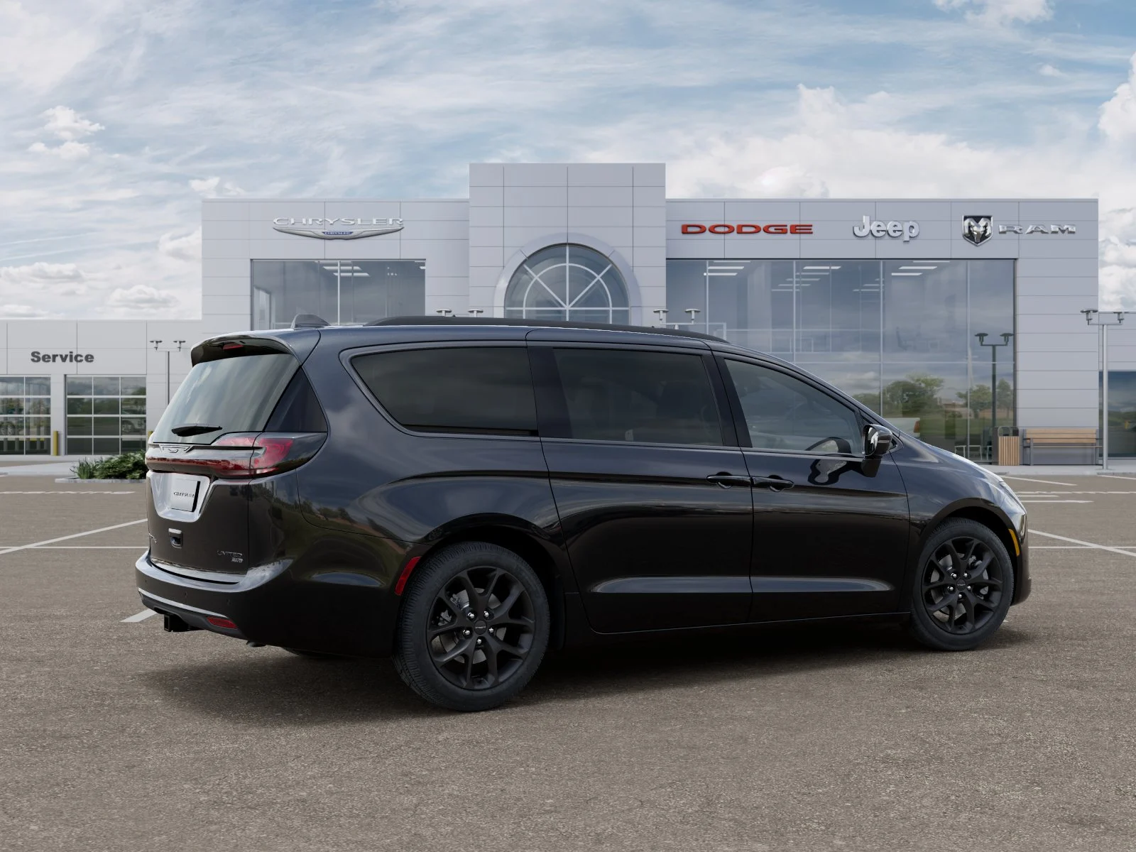 New 2027 Diamond Black Crystal Pearl-Coat Exterior Paint Chrysler Limited image 32