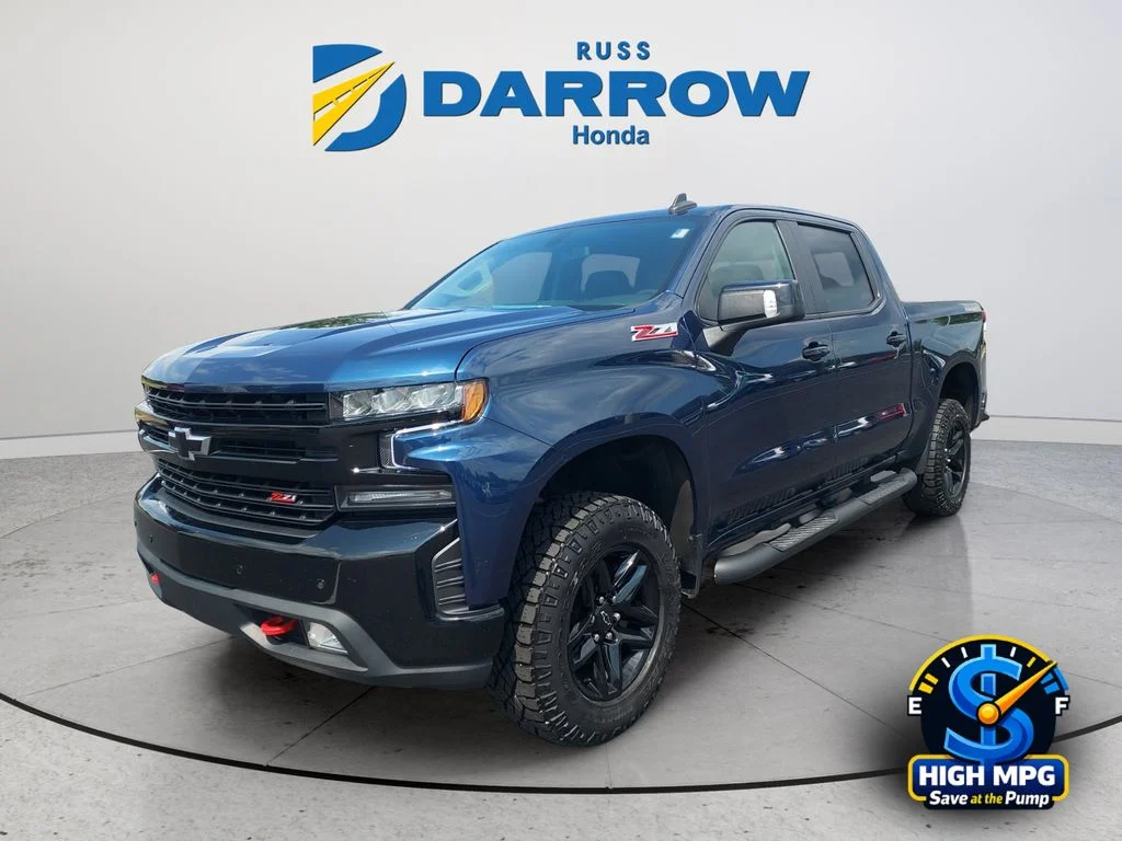 Used 2021 Blue Chevrolet LT Trail Boss image 1