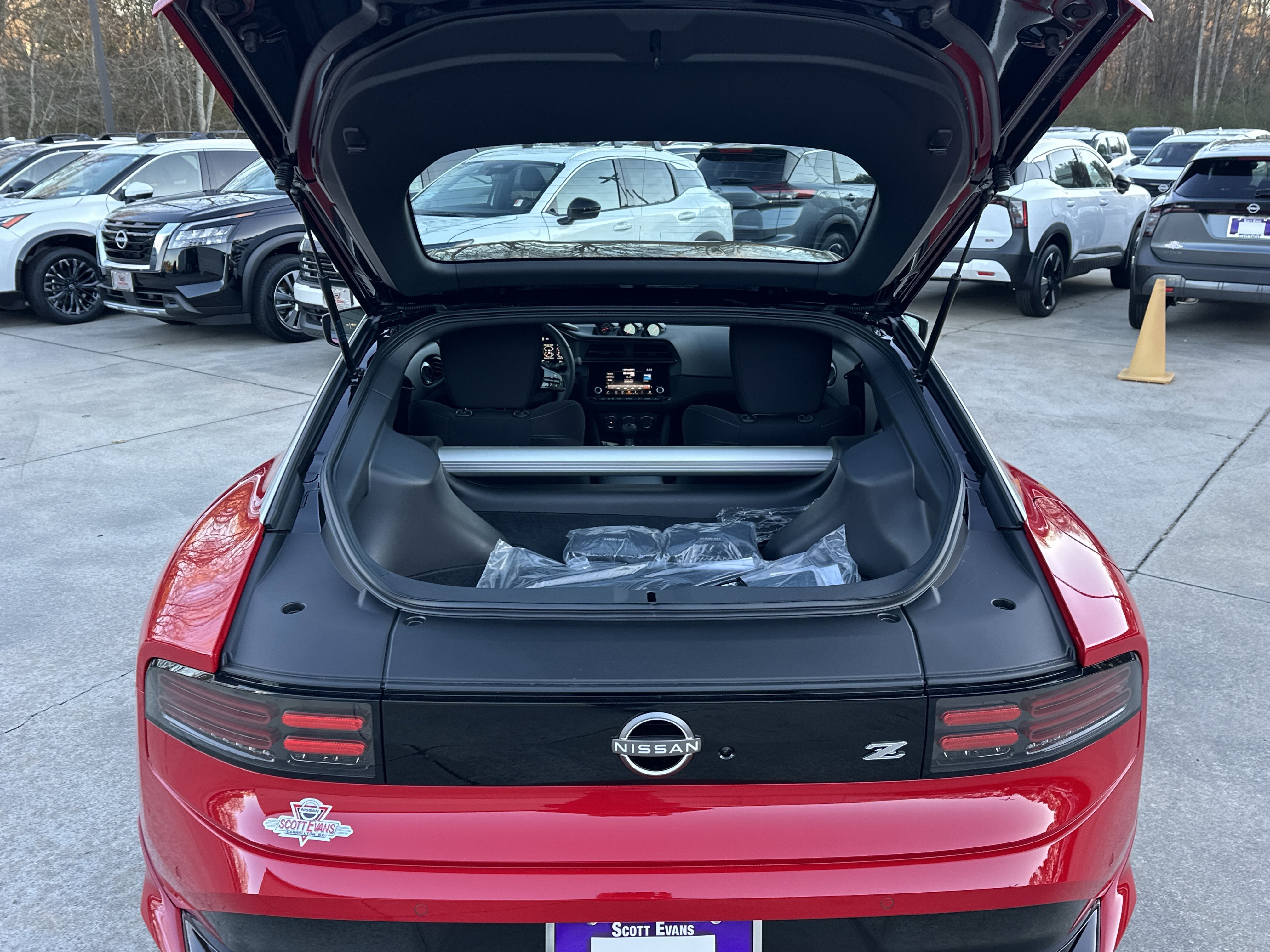 New 2026 Solid Red/Super Black Nissan Sport image 17