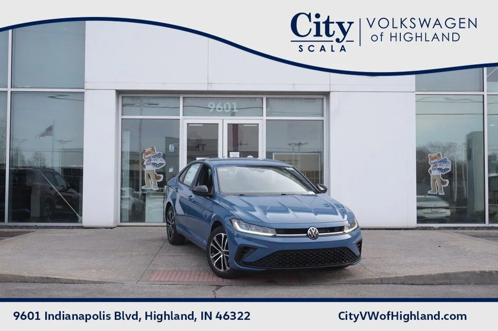 New 2026 Blue Volkswagen 1.5T Sport image 1