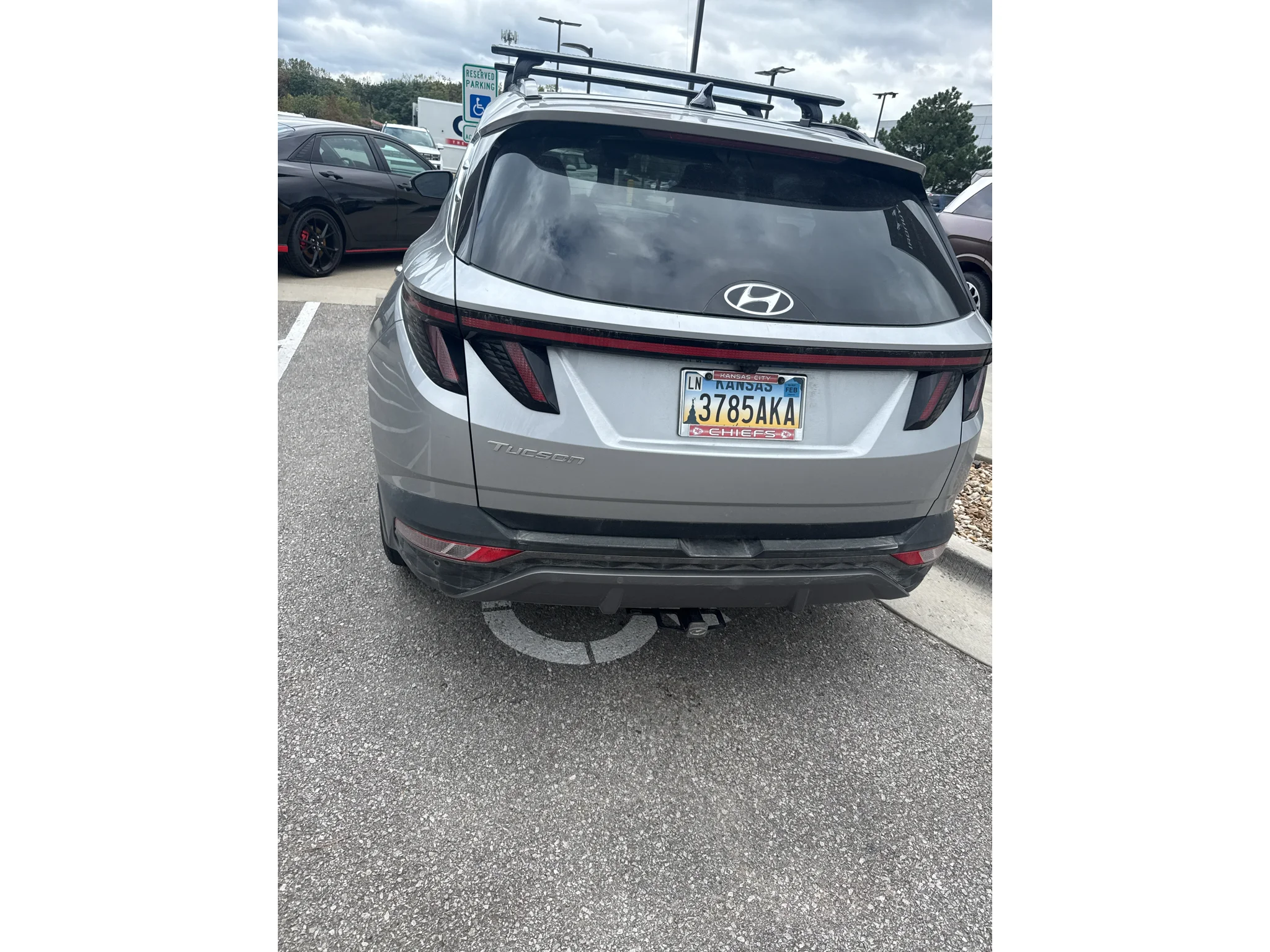 Used 2022 Shimmering Silver Hyundai Limited image 3