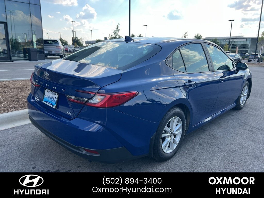 Used 2025 Reservoir Blue Toyota LE image 20