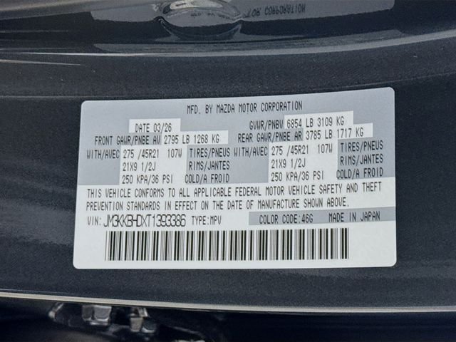 New 2026 Machine Gray Metallic Mazda 3.3 Turbo Preferred AWD image 33