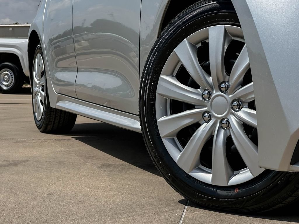 Certified Used 2025 Silver Toyota LE image 9