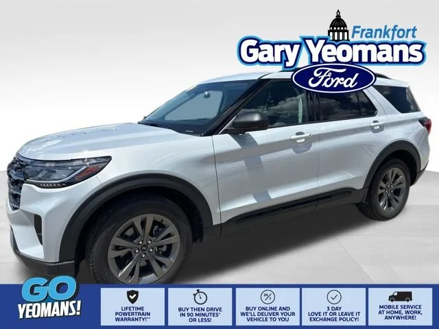 New 2026 Space White Metallic Ford Active image 1