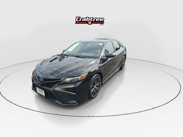 Used 2022 Black Toyota SE image 4