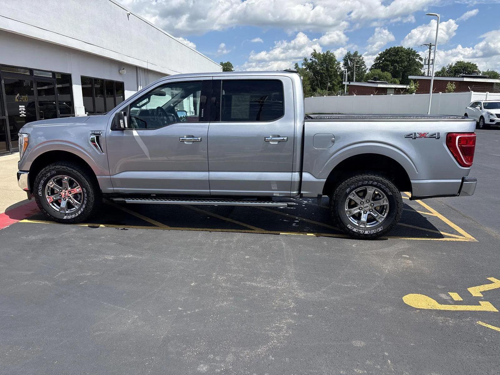 Used 2021 Iconic Silver Metallic Ford XLT image 8