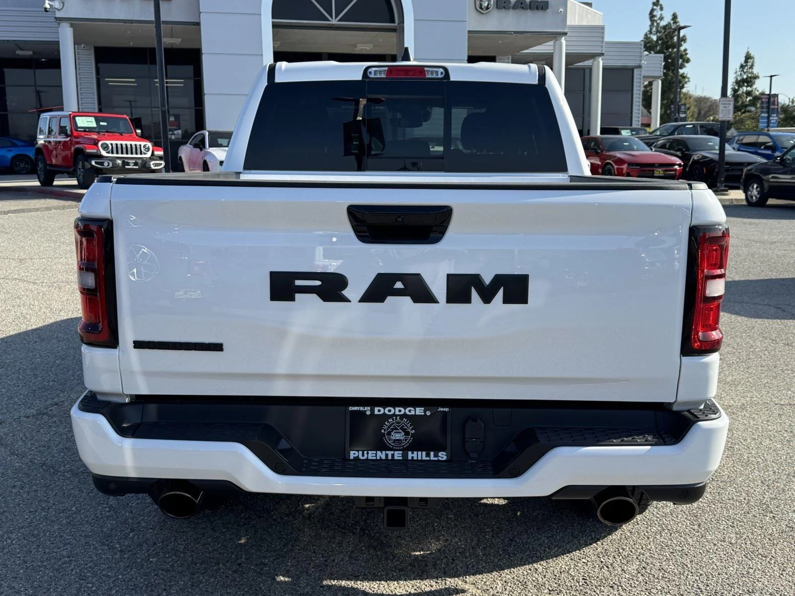 New 2026 Bright White Clearcoat RAM Big Horn image 4