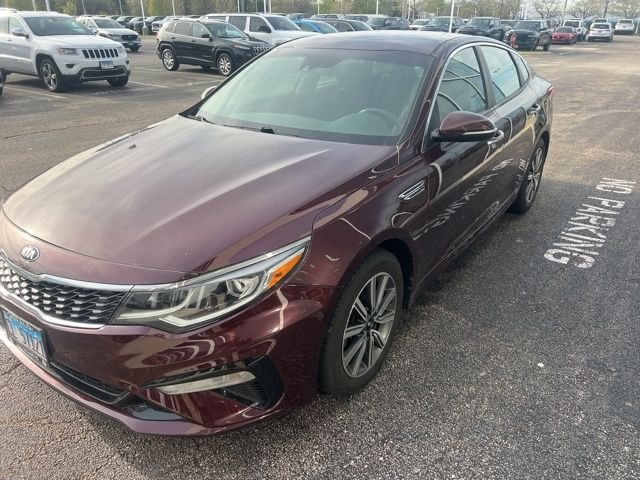 Used 2019 Kia Optima LX with VIN 5XXGT4L35KG371112 for sale in Rochester, Minnesota