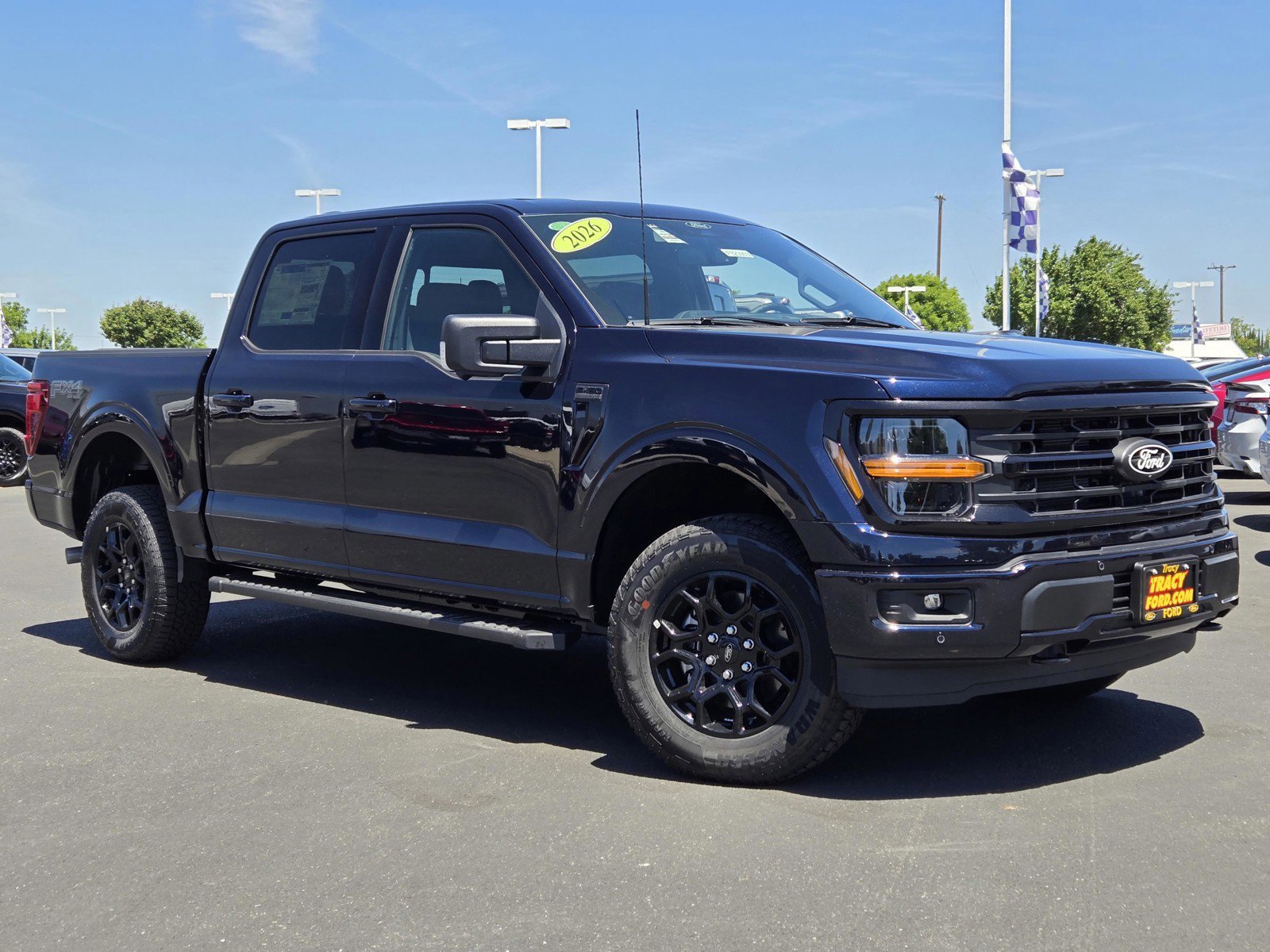 New 2026 Antimatter Blue Metallic Ford XLT image 1