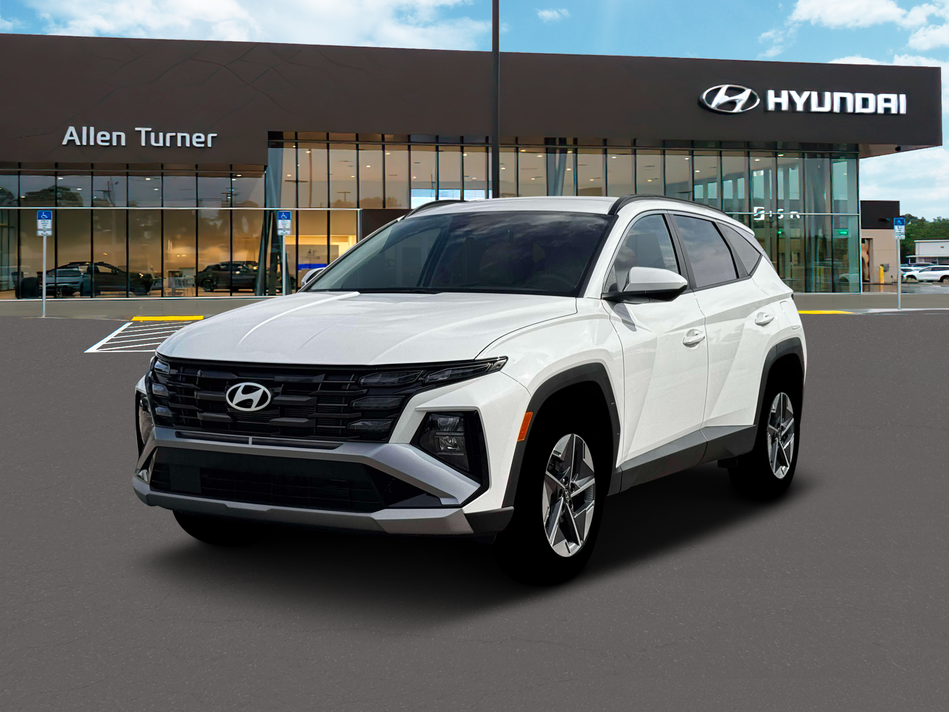 New 2026 White Pearl Hyundai SEL AWD image 1