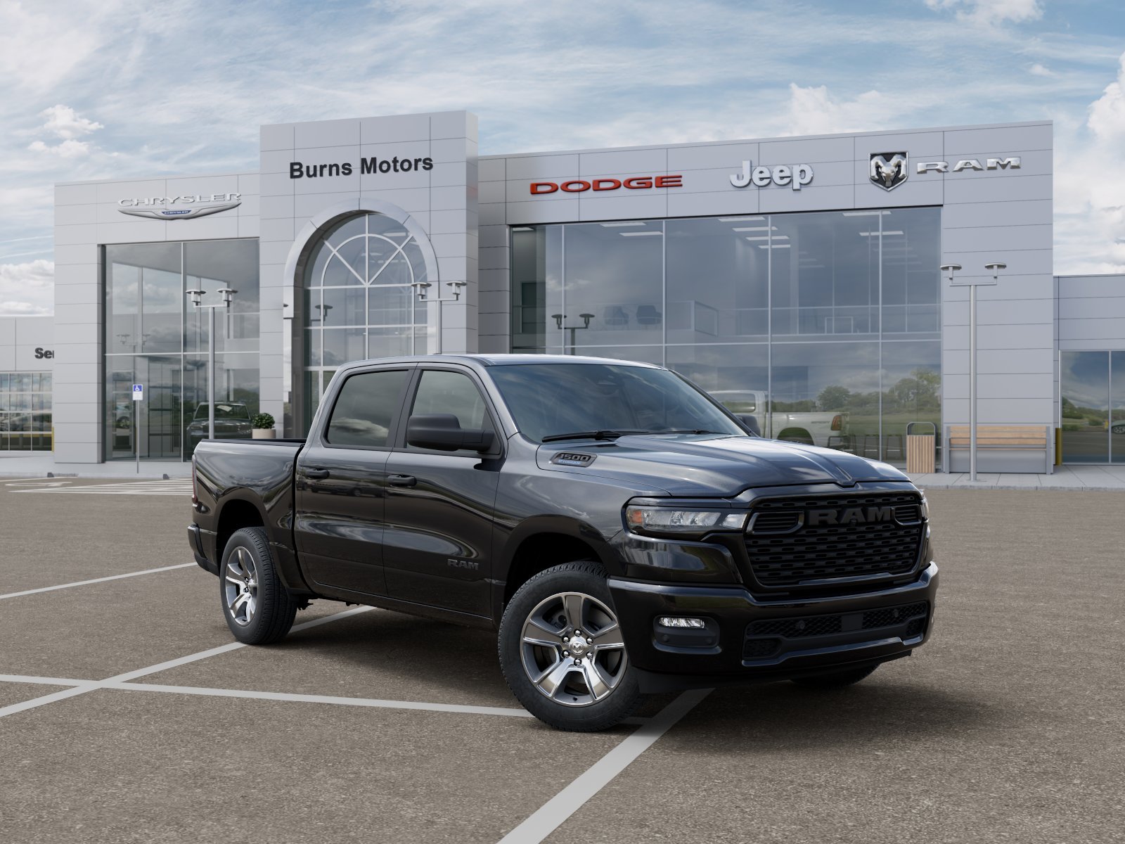 New 2026 Diamond Black Crystal Pearl-Coat Exterior Paint RAM Express image 31