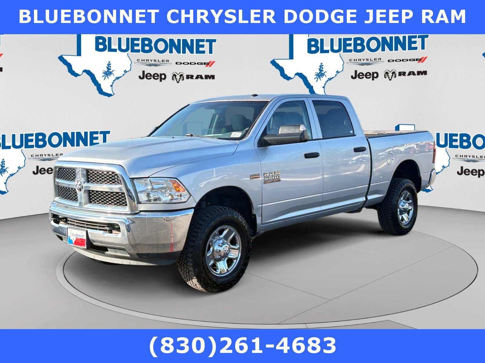 Used 2018 Bright Silver Metallic Clearcoat Ram Tradesman image 1
