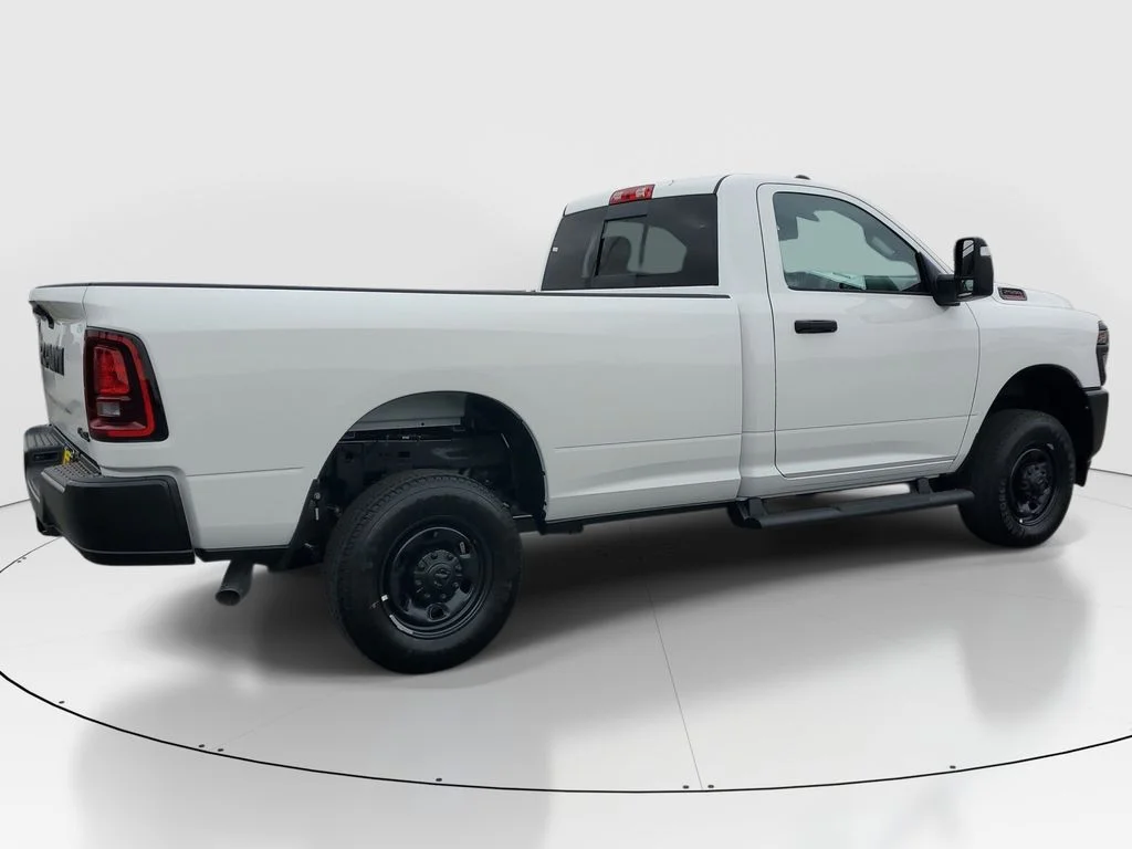 New 2026 Bright White Clear-Coat Exterior Paint RAM Tradesman image 3