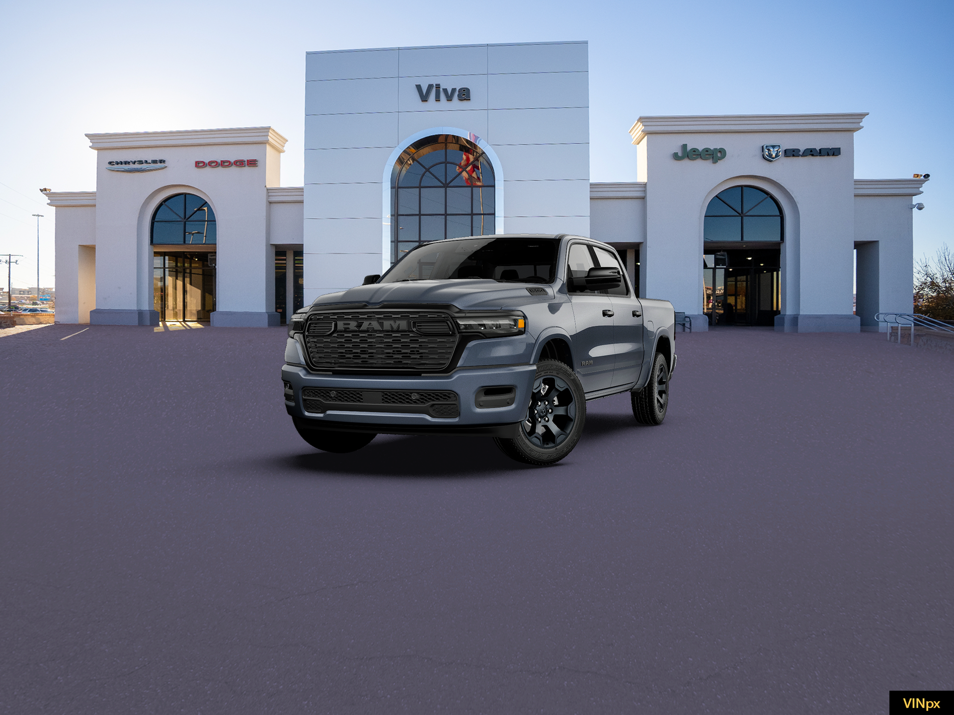 New 2027 Forged Blue Metallic RAM Big Horn/Lone Star image 1