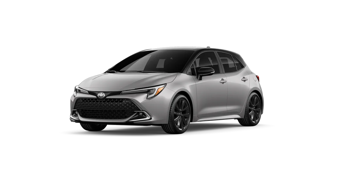 New 2027 Classic Silver Metallic with Black roof Toyota XSE image 23