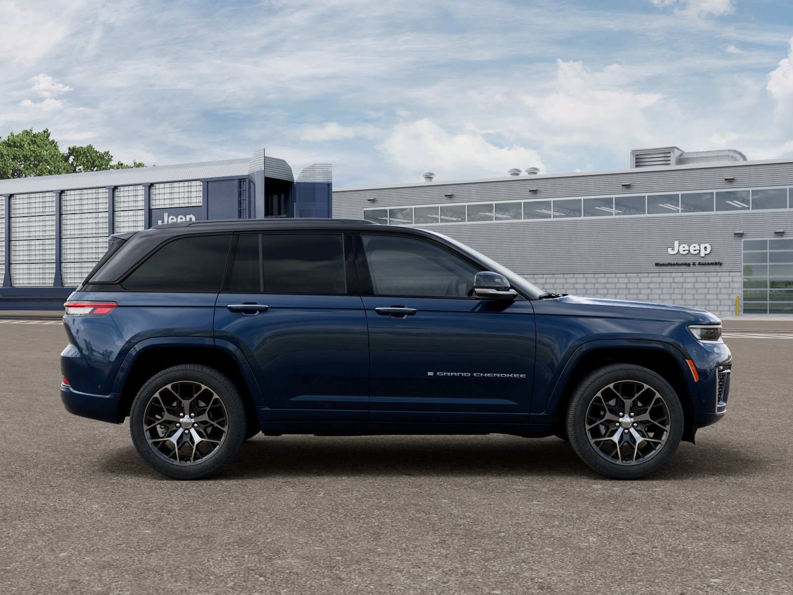 New 2026 Fathom Blue Pearl-Coat Exterior Paint Jeep Summit image 12