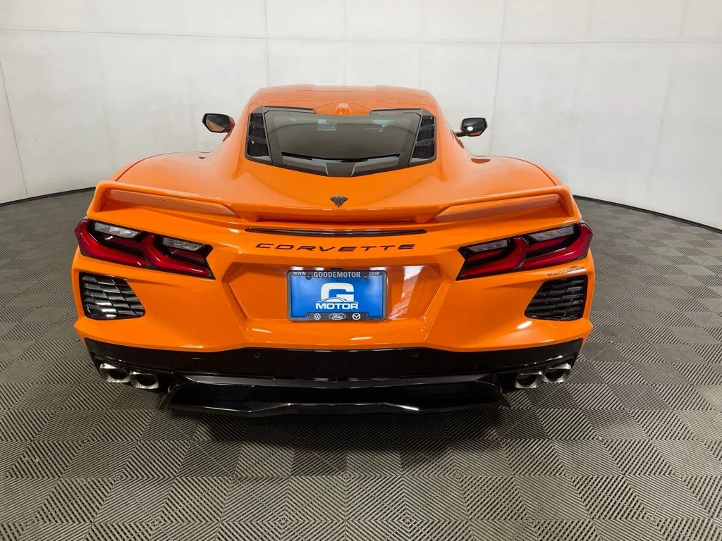 Used 2023 Orange Chevrolet Stingray image 6