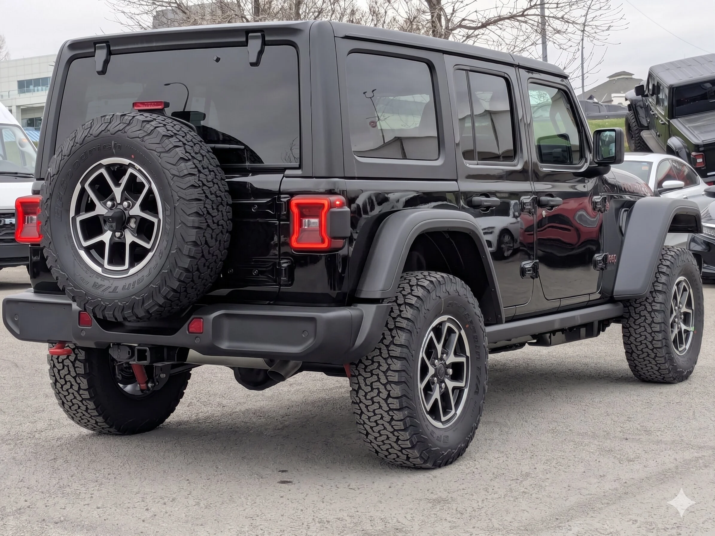 New 2026 Black Jeep Rubicon - - Nappa Leather - Convenience Grp - Safety Grp - 3?Piece Hardtop & More image 8