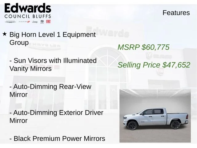 New 2026 Silver Ram Big Horn/Lone Star image 15