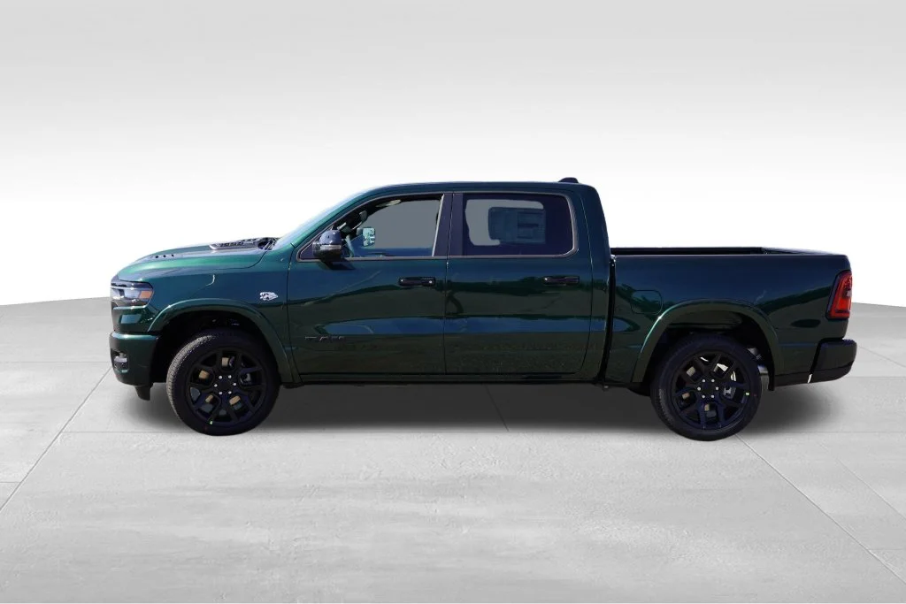 New 2026 Serrano-Green Metallic Exterior Paint RAM Laramie image 6