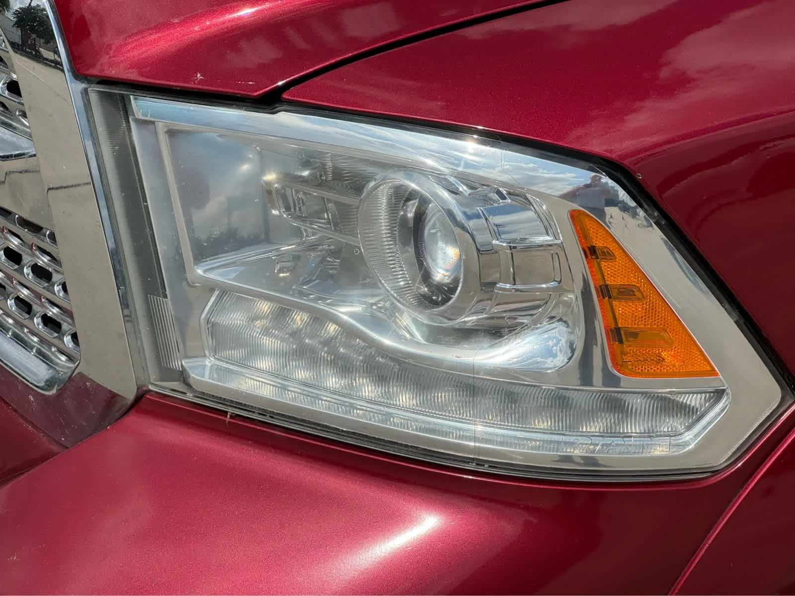 Used 2013 Deep Cherry Red Crystal Pearl Ram Laramie image 9