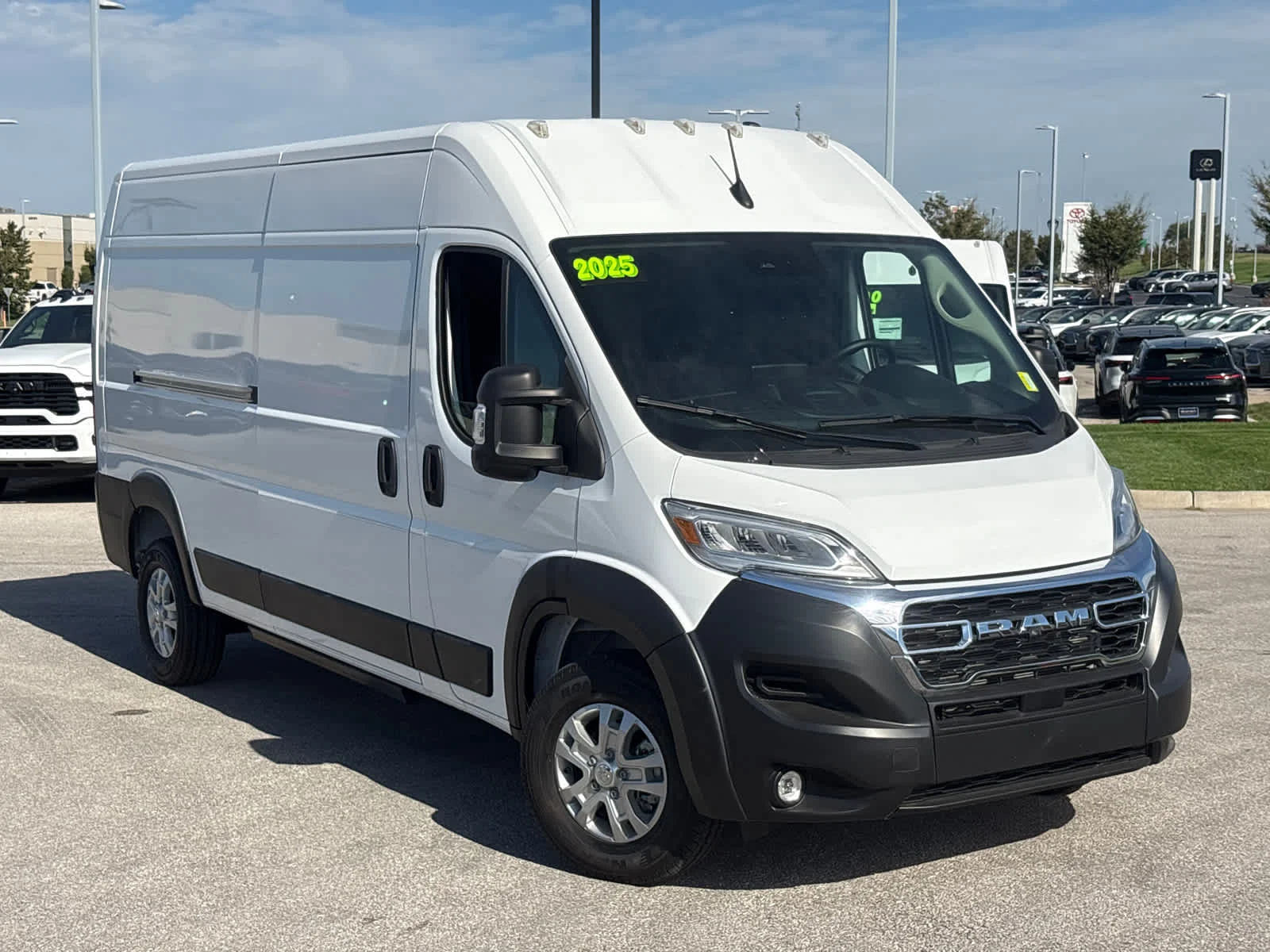 Used 2025 RAM ProMaster EV Cargo Van SLT+ with VIN 3C6MRWEZ0SE530035 for sale in Shawnee, KS