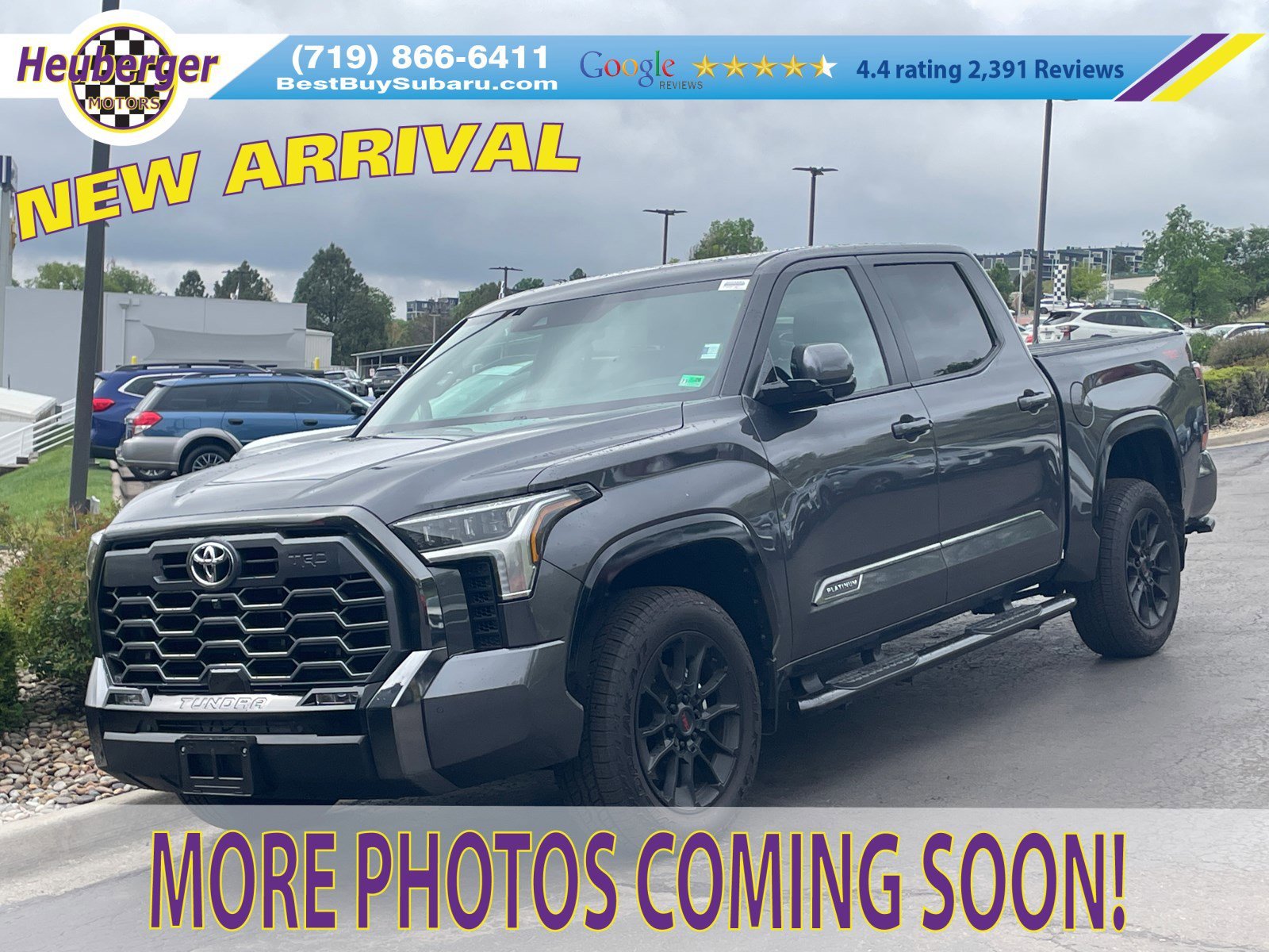 2026 Toyota Tundra Platinum 4WD CrewMax 5.5' Bed's photo