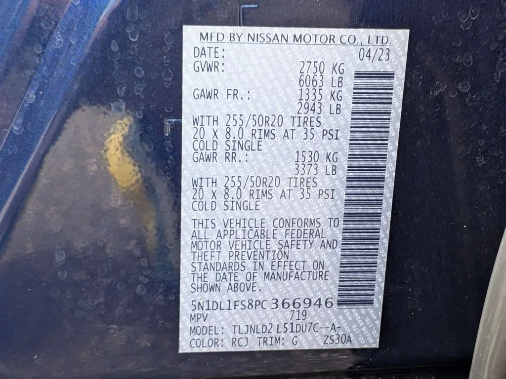 Used 2023 Blue INFINITI LUXE image 24