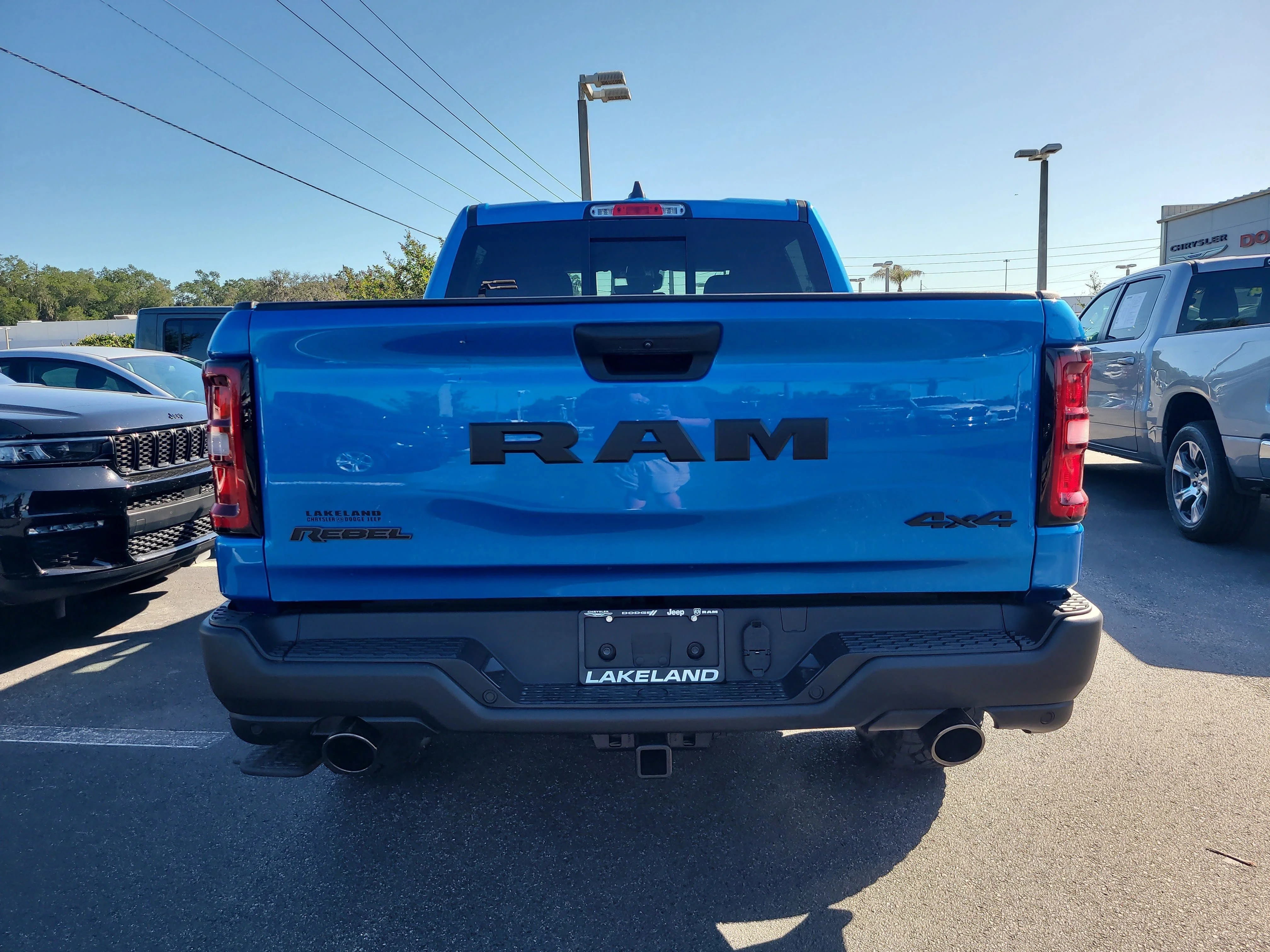 New 2026 Hydro Blue Pearlcoat Ram Rebel image 7