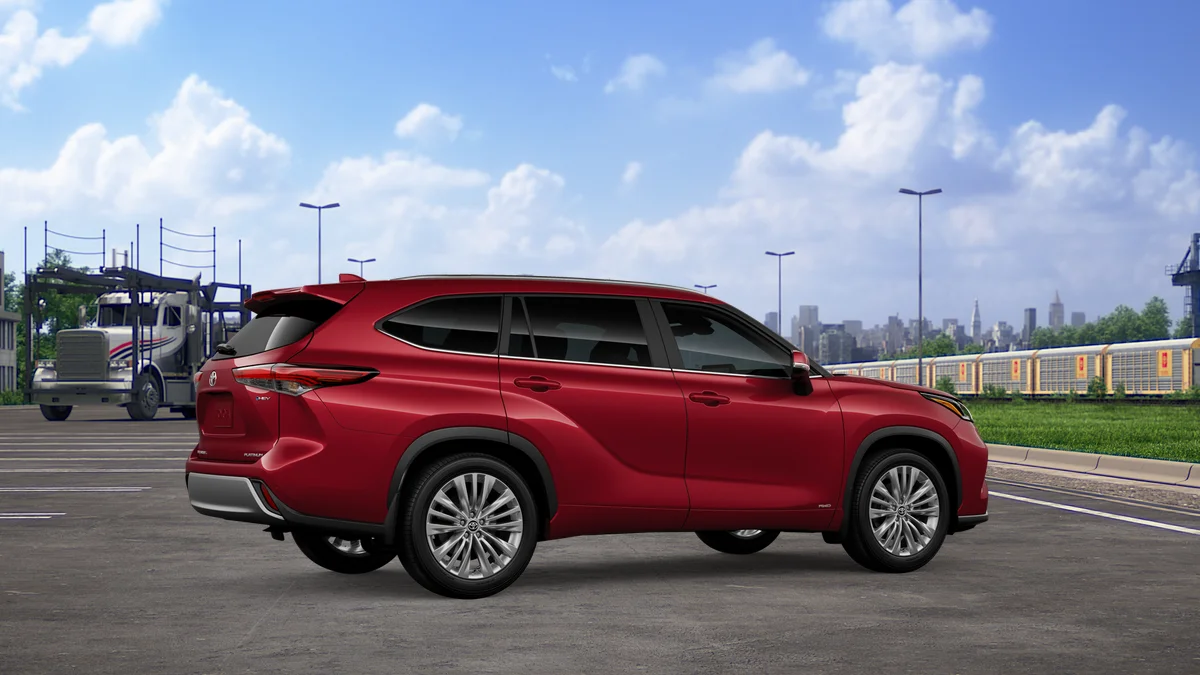 New 2026 Ruby Flare Pearl Toyota Hybrid Platinum image 11