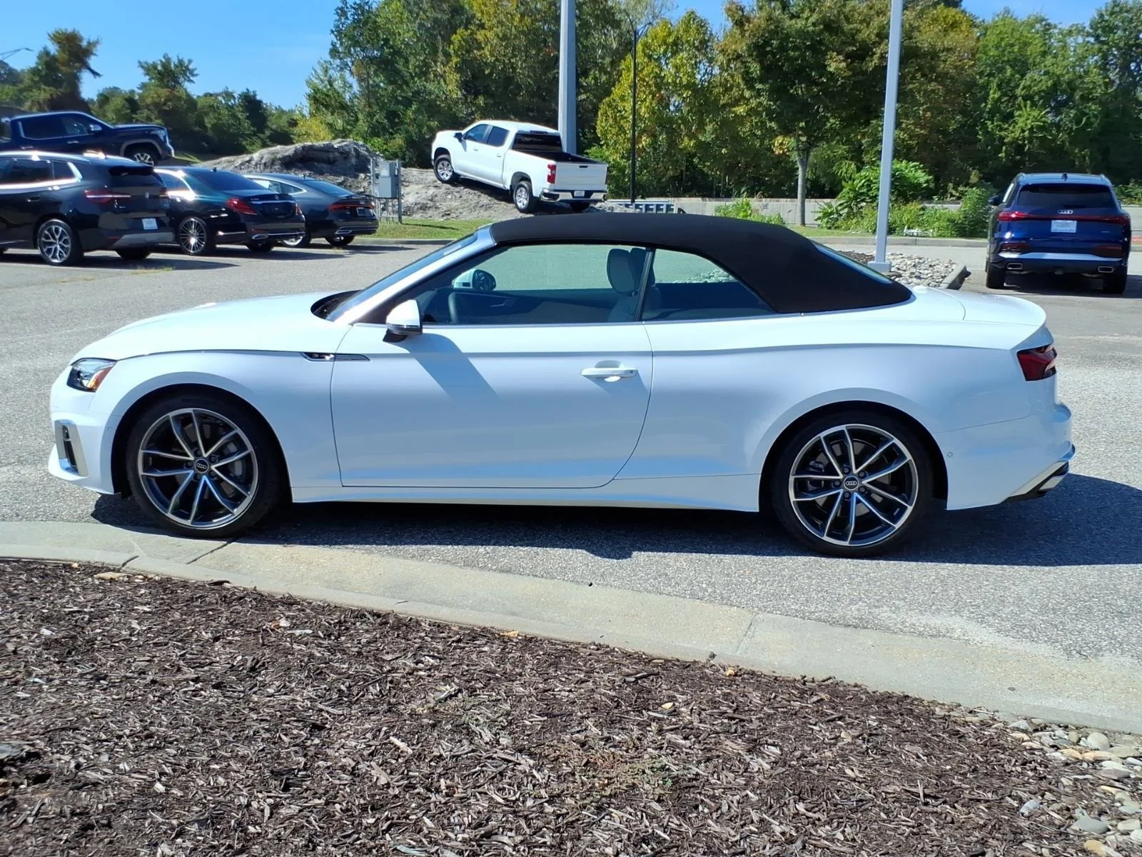 Certified Used 2024 Arkona White/Black Roof Audi S line Prestige image 3