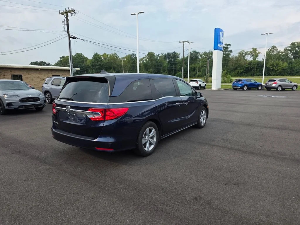 Certified Used 2019 Obsidian Blue Pearl Honda EX-L image 3