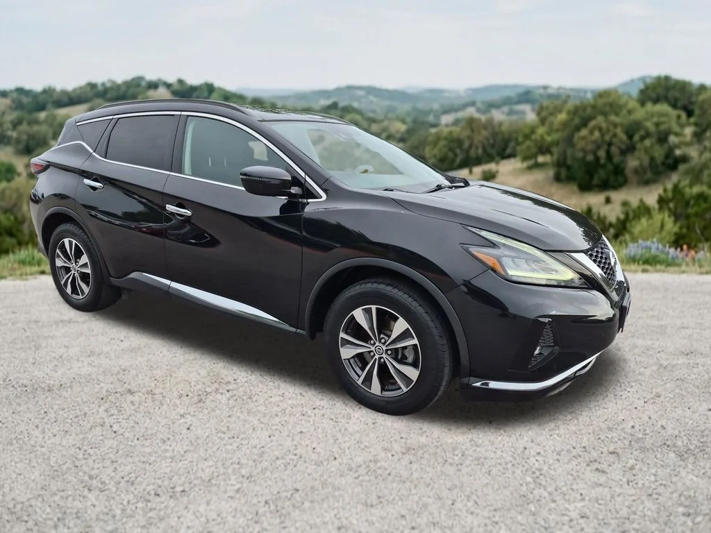 Used 2021 Black Nissan SV image 1